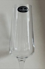Set Of 4 Luigi Bormioli Titanium Reinforced Crystal Sparkling Wine Glasses