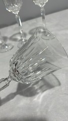 Mikasa Crystal Interlude Park Avenue 8″ Wine Glasses Goblets Set Of 5