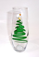Royal Norfolk Stemless Pine Tree 6″ Beverage Glasses NWT Set of 4