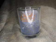 Vintage Gulf Gas & Oil Station Great Depression Years Glass Cup