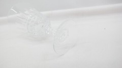 Vintage W.M. Dalton French Lead Crystal Unit No. 1 Goblets Set of 2 S1