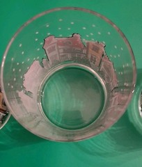 Vintage Luminarc D’Arques Dublin Christmas «Snowy Village» Glasses Set Of 3