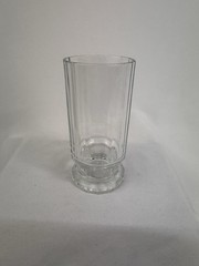Dansk Designs France Clear Highball Glass 10” Octagon Base Crystal