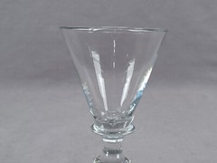 19th Century Continental European Hand Blown Flint Glass Wine Circa 1815-1820 B