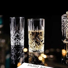 Clear Highball Glasses Set of 6 – 14 Oz Ideal for Entertaining