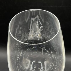Raymond High Quality Crystal wine glass with Crystal Cut Diamond Ball Stem 19oz