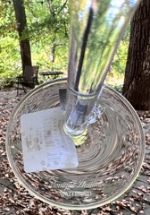Waterford Crystal Fleur 8 1/4 » Wine Glass Goblet Monique Lhuillier NEW w Label