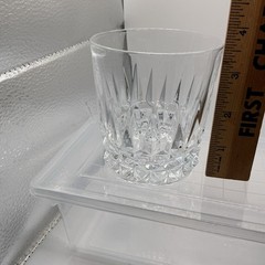 Cristal D’Arques Low Ball Whiskey Glass Lead Crystal Tumbler Barware