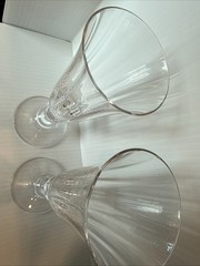 Mikasa Champagne Flutes Glasses French Countryside Set Of 2 Crystal