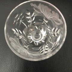 ROYAL BRIERLEY – HONEYSUCKLE – 4 WINE / LIQUOR GLASSES 4 3/4”