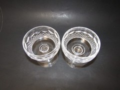 Waterford Crystal Colleen Champane Sherbet Glasses Short Stem Set of 2