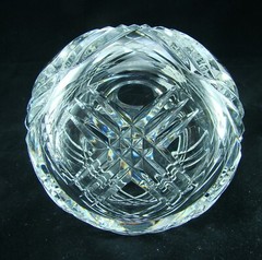 Avitra Crystal TARTAN SCOTLAND Bedside Carafe with Tumbler NEW w Sticker