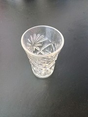 Crystal Wedding Oats glass VINTAGE 1960’s PRESCUT OATMEAL Mid Century
