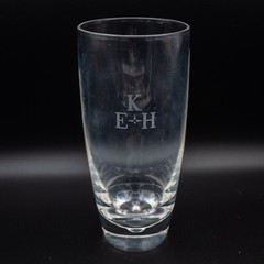 READ- Steuben Glass 7923 – 16 Oz Tumbler Glasses 6 1/2″ H Set of 4 Dimple MONO