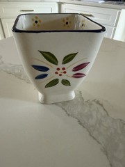MUG Temptations By Tara Pink blue Gr Floral Lg Sq -7 Avail PRICE FOR EA SeeNote