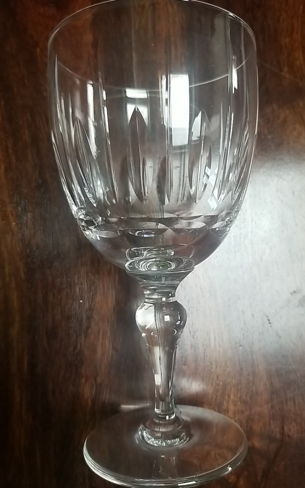 STUART Crystal Stemware WATER GOBLETS (Made In England) — Excellent Condition