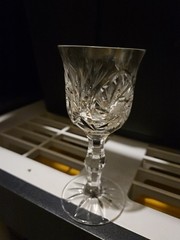 Gorham Crystal Rosewood Cordial Glass 5” Tall