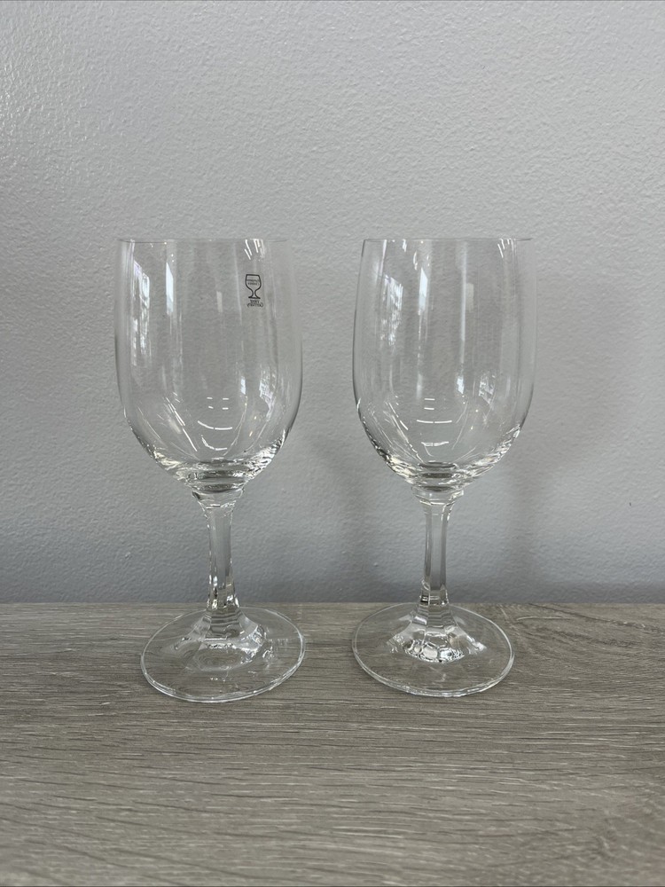 2 Vintage Wine Champagne Sherbet Dessert Glasses 7” !