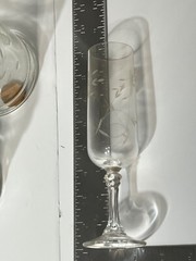 Princess House Glassware New 22 Pieces Vintage Genuin Lead Etched Crystal PH1