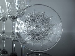Vintage 1 Crystal Wine Glass Size Modeled Tarn France St Louis 16 Cm