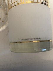 2 Culver Rock-Low Ball Glasses Odd Lot Marked
