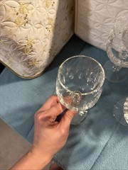 Pair of Gorham ROYAL TIVOLI 6-3/8″ Wine Goblets