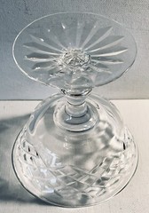 Signed Waterford Crystal Adare Footed Champagne Sherbet Dessert Glass Mint!