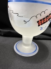 Vintage Frosted Margarita Glasses International Bar Themed By Gay Fad.