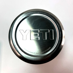 Yeti Rambler Stainless Steel Low Ball Tumbler & Lid Gently Used