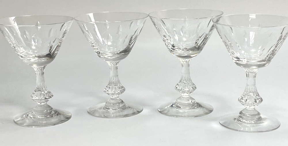 Vintage 1953-1971 Duncan Miller Liquor/Coctail Glasses Set of Four