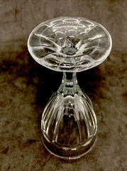 Heisey Narrow Flute Stem #393 4 1/4″ Sherry Glass