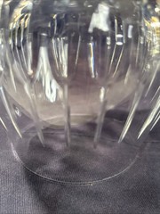 Mikasa Arctic Lights Crystal Brandy Snifters 5.75″ Cognac Glasses Set Of 4