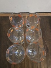 Libbey Autumn Leaf Water Wine Glass Set of 6