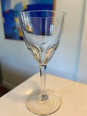 Baccarat Crystal Red Wine or Water – Genova Pattern – 3 avaliable-sold each