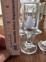 Set Of Four Libbey Cordial/Shot Glasses, Stem Footed￼