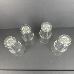 Libbey Duratuff Gibraltar Clear Stackable Set of 4 9 oz Highball 6 1/2″ x 3″ USA