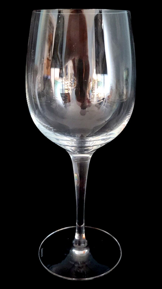 TIFFANY & Co Signed Classic Home Essentials (U Shaped Bowl) 8″ WHITE WINE GLASS