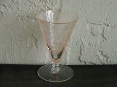 Cambridge Rosalie 1 3/4-Ounce Footed Tumbler Pink
