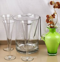 Celebration by Colony – Fluted Champagne Glasses & Ice Bucket, Service for 4