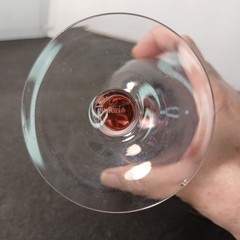 RARE Fostoria SILHOUETTE PINK 2Pc Set Imperfect Elegant Glass 7″ Wine Stems