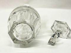 Pair Antique, Vintage Baccarat Crystal Decanters Harcourt 1841