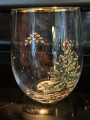 Portmeirion Botanic Garden-Spode-Trad Mr&Mrs, Groom Wine Goblets-10 GLASSES