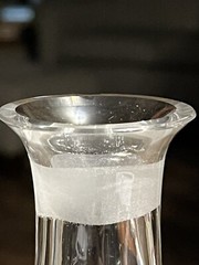 Orrefors Illusion Crystal Wine Decanter And 1 Elixir Wine Tasting Stemmed Glass