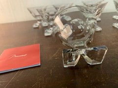 9 Wine Glasses Model Saint Hubert Crystal Baccarat (Price per Unit)