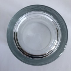 Vintage Libbey Orbita Waves Clear Glass Tumblers 16 Oz Set of 4