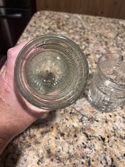 Two (2) VINTAGE LIBBEY USA RADIANT 16&12oz DOUBLE OLD FASHIONED WHISKEY TUMBLERS