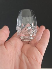 6 Waterford Crystal Lismore Shot Glass 2.5″T