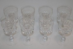 Kosta Boda Prince Wine Glasses LOT of 8 FREE SHIPPING!