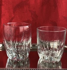 Hussard & Arcoroc Whiskey Glasses ,1 Of Each ! Nice