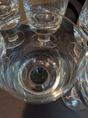 8 Matching Danish Svend Jensen Thor Eight Inch Wine Goblets